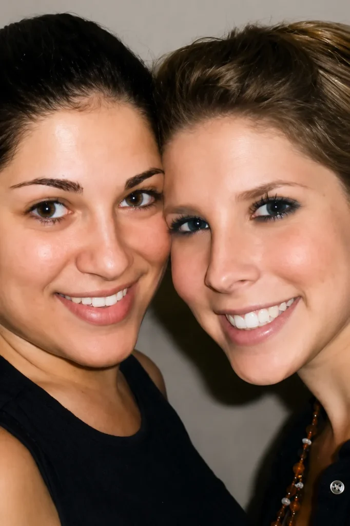 Jessie with her sister