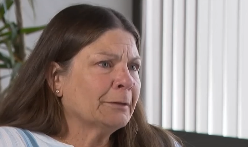Emotions surface when Carla describes the tragic event.