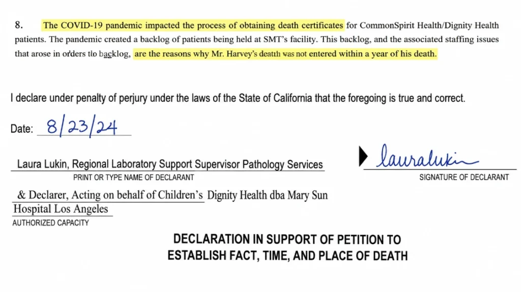 Laura Lukin Covid-19 staffing death certificate delay
