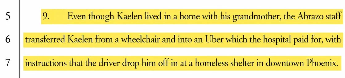 Hospital sent patient to shelter by Uber without notifying his medical power of attorney